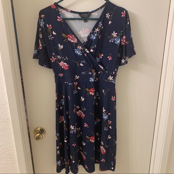 41 Hawthorn | Dresses | Elisse Surplice Bodice Knit Dress | Poshmark